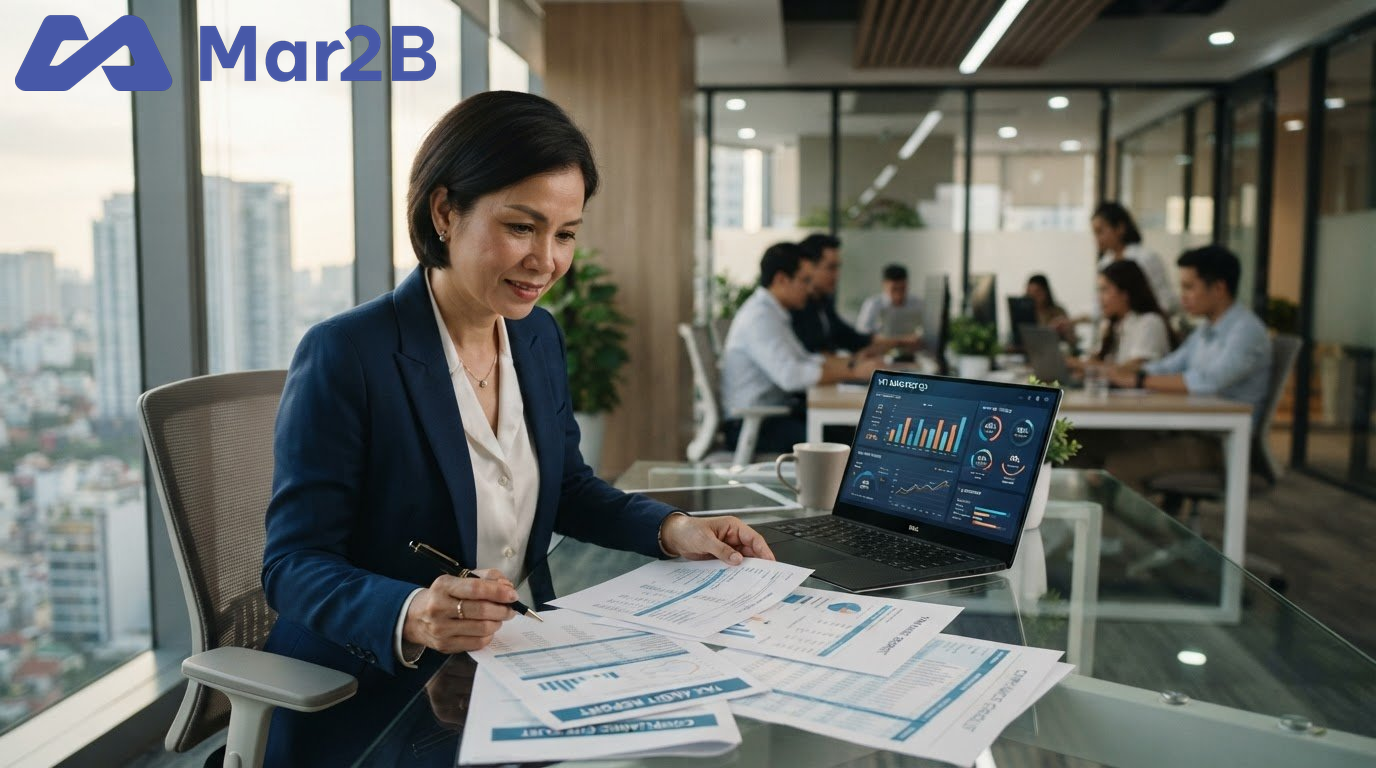 chi phí marketing chiếm bao