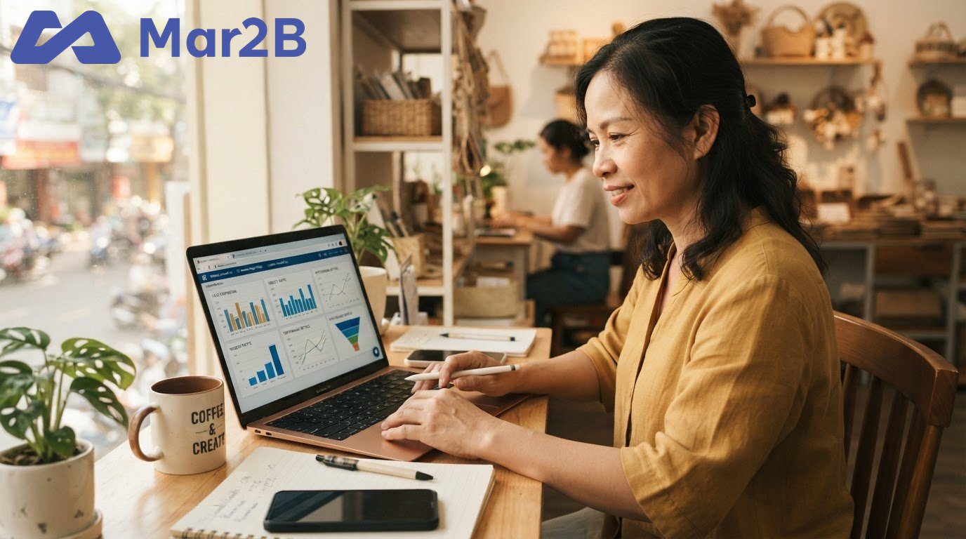 marketing cho doanh nghiệp mới